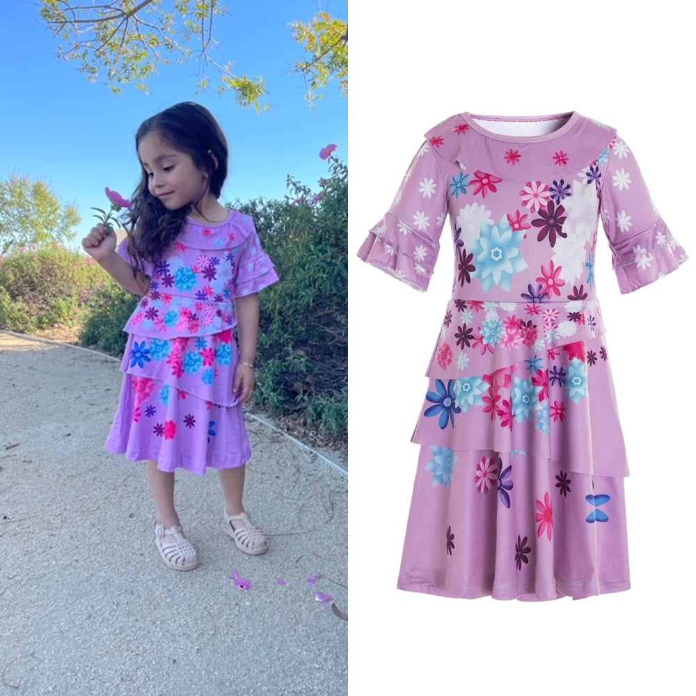 Flowery Girl Kids | Isabella Inspired Dress