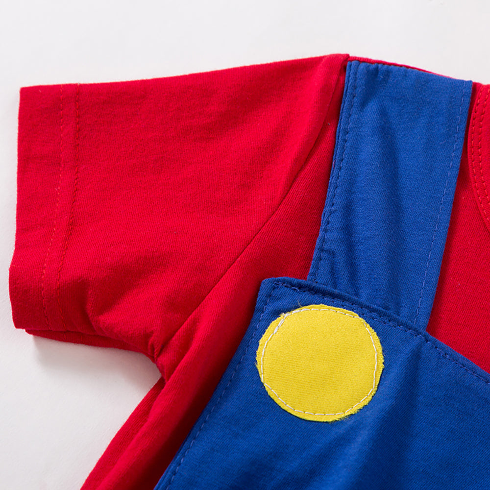 Red Sisters Kids | Mario Brothers Inspired Dress