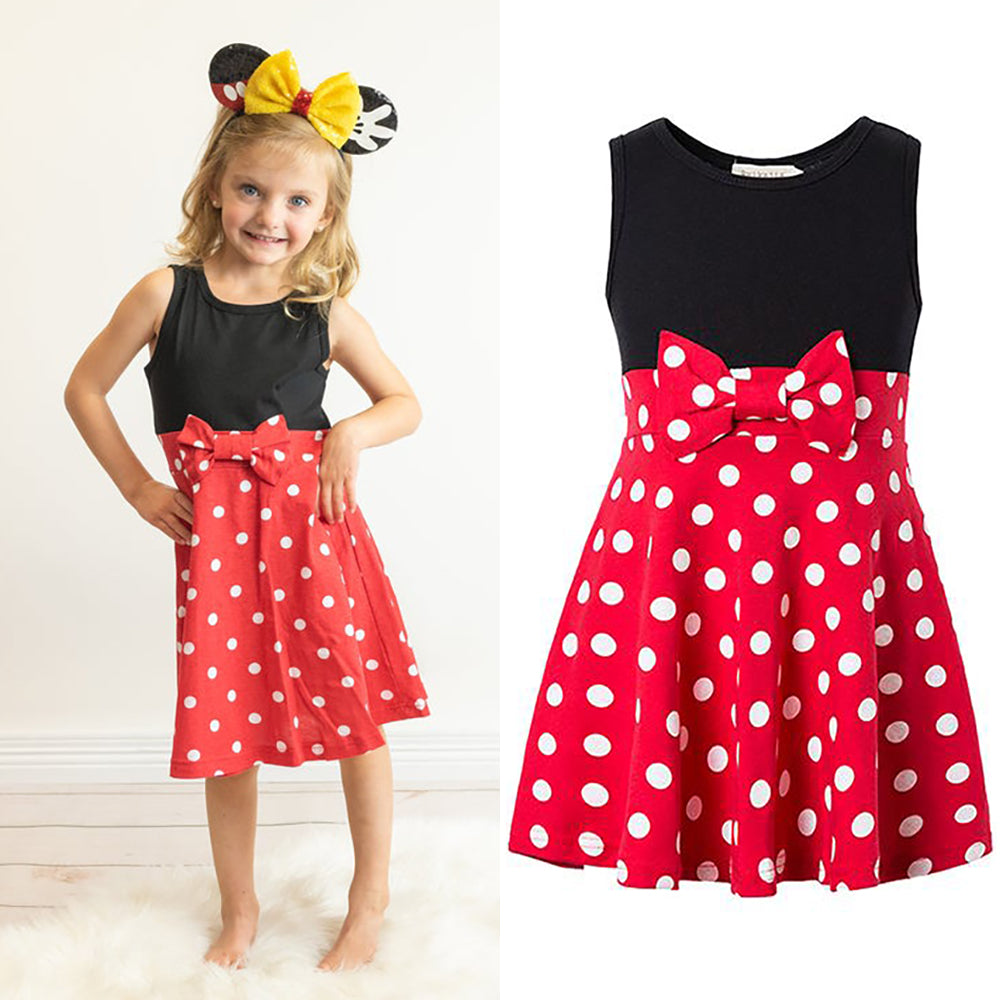 Polka Queen Kids | Minnie Inspired Dress