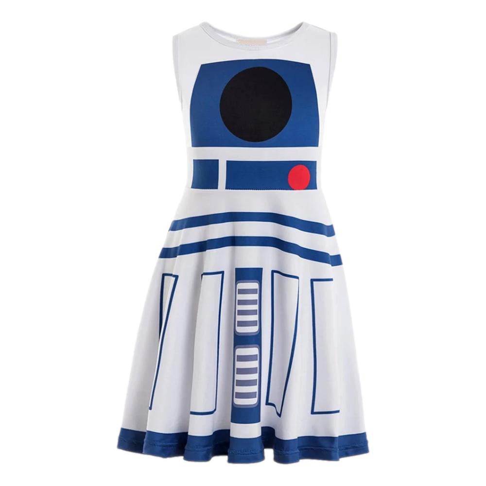 Robot-Detoo Girl Dress Kids | R2-D2 Inspired Dress
